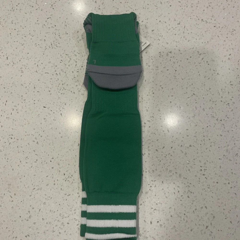 Youth Size S‎ 13c-4y Adidas Soccer Sock Arch & Ankle Compression NWT Green